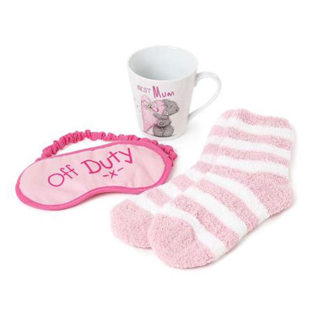 Mum Relax Mug, Socks & Eye Mask Me to You Bear Gift Set Extra Image 1